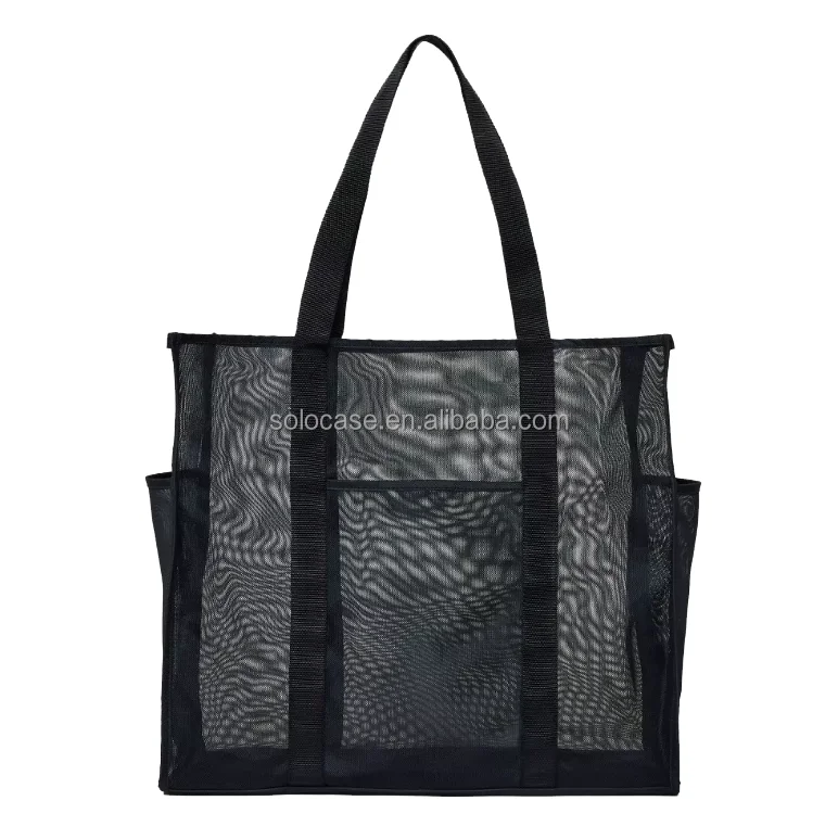 Mesh Tote Beach Bag
