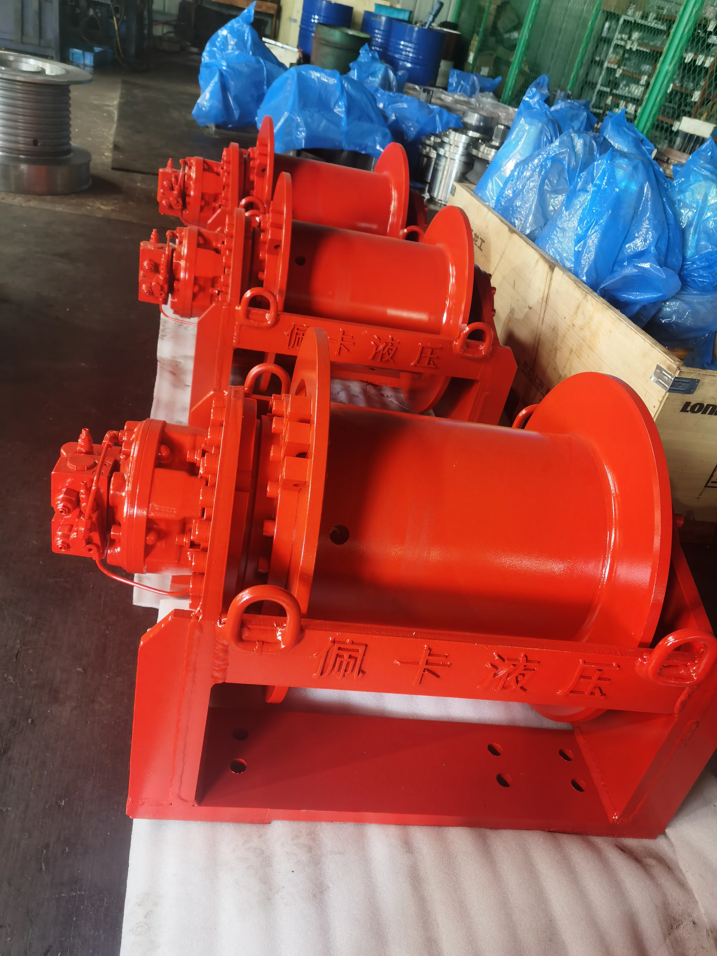 Hydraulic Winch Cable Drum Winch Hoister Drawworks Rope hoist for sale