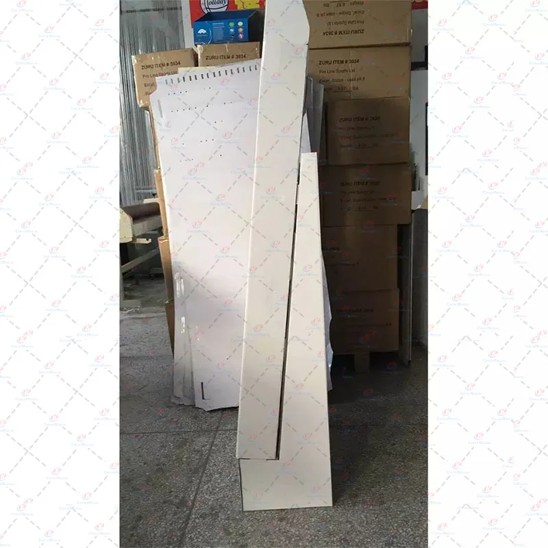 Customized Floor Standing Paper Corrugated Cardboard Paper Sunglasses Eyewear Eyeglass Display Stand Rack for Retail Store Shop