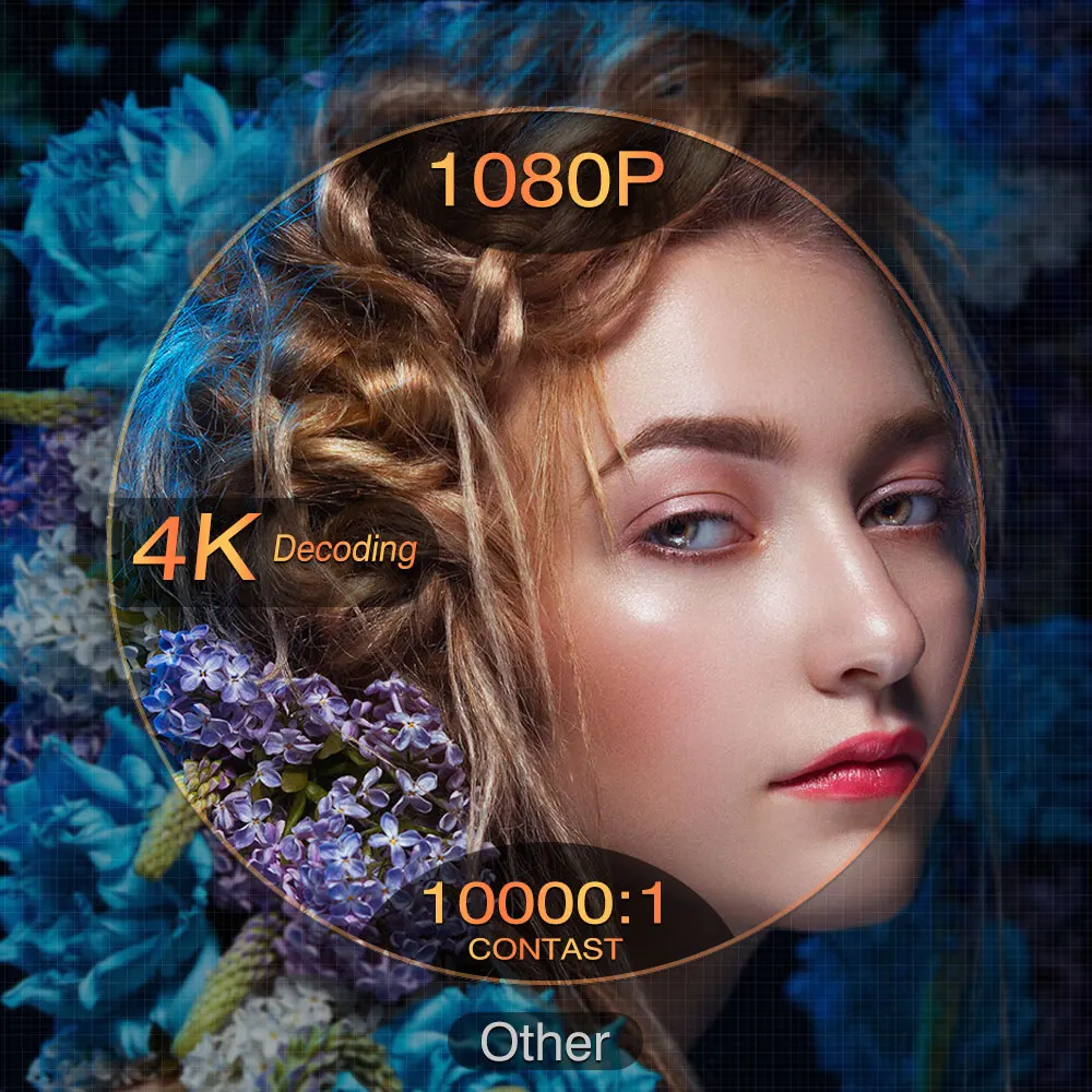 Everycom RD829 Android 11 Best Projector Price  Support 4k Home Theater Cinema Beamer Led  Smart  Projector 4k Android