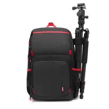 Multifunctional large capacity camera bag waterproof wear-resistant shoulder photo bag detachable change backpack