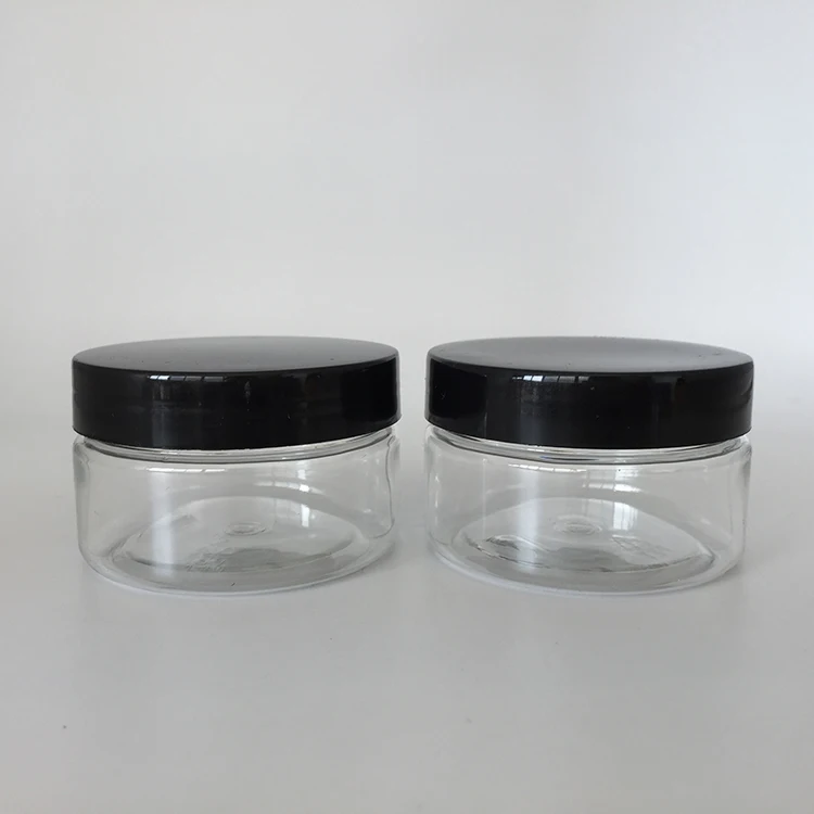 100g 100ml Pet Plastic Empty Cosmetic Jar Container Case With Screw Cap ...