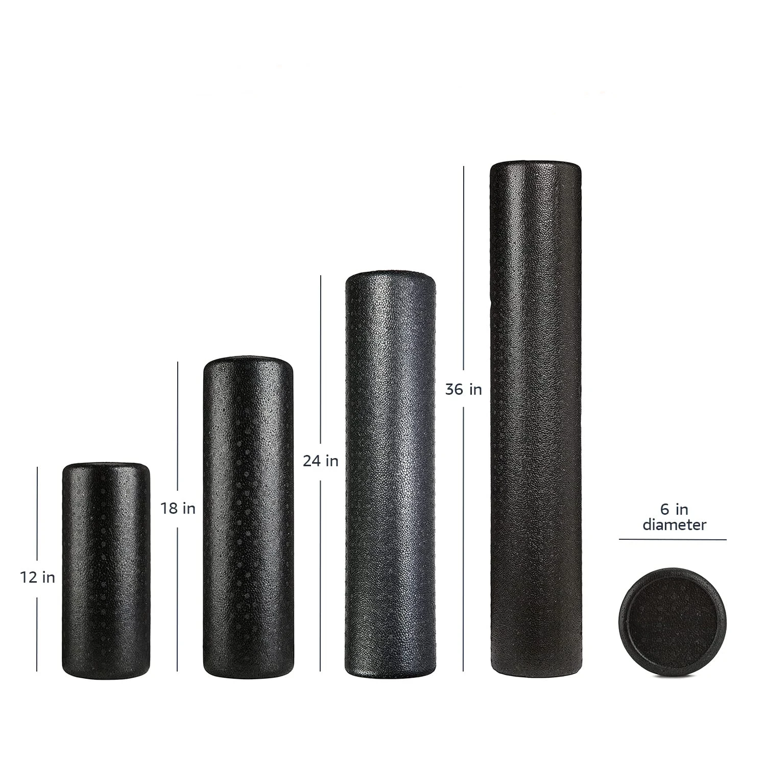 Wholesale High Density  Epp Yoga Massage Foam Roller Water Bottle Set Foam Rollers Massager for Exercise