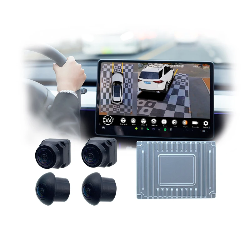 360 DVR Parking Full HD Car Camera Video Backup 360 Degree Car 2D 3D View  Monitoring System Cameras for Truck