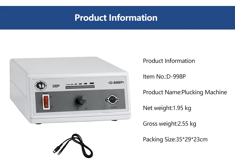 Professional Electrolysis Hair Removal Machines Electrolysis Hair Removal Machine with Needle
