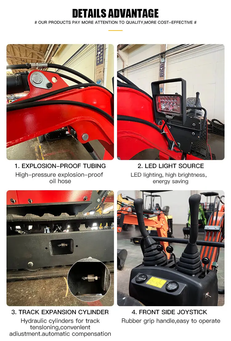 CHINA Shandong Jianggong Excavator JG-10 - Efficient Micro