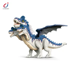 Chengji Animals Battery Operated Electric Dragon Dinosaur Toys New Bo Walking Dinosaur Toy with Light and Sound for Kids