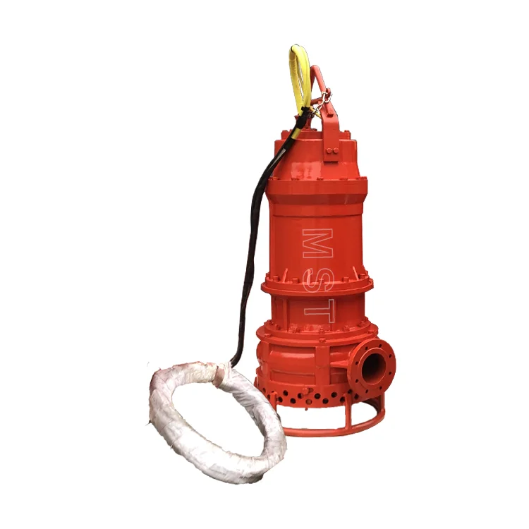 500m3/h Flow Rate High Pressure 90kw Sea Sand Submersible Slurry Pump and Slurry Pump Motor