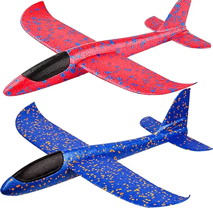 Flying Toy For Kids 2 Flight Mode Glider Epp Plane Toys Large Size Foam