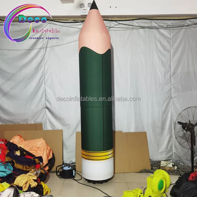 Factory Low Price Custom Store Inflatable Advertising Model Inflatable Pencil Inflatable Stationery