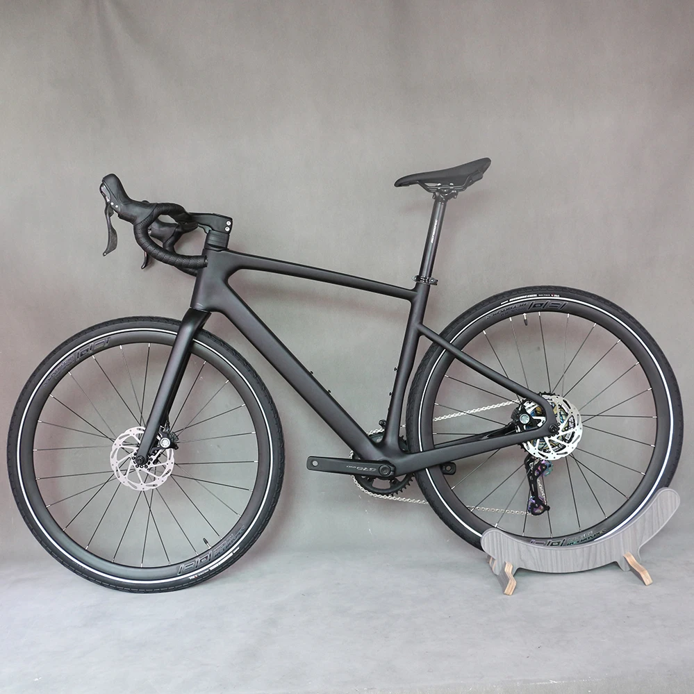 SERAPH GR042 Complete Bike Carbon Frame Cyclocrossy Bicycle Gravel Bike  Flat Mount Frame SENSAH 1*12 Hydraulic Groupset