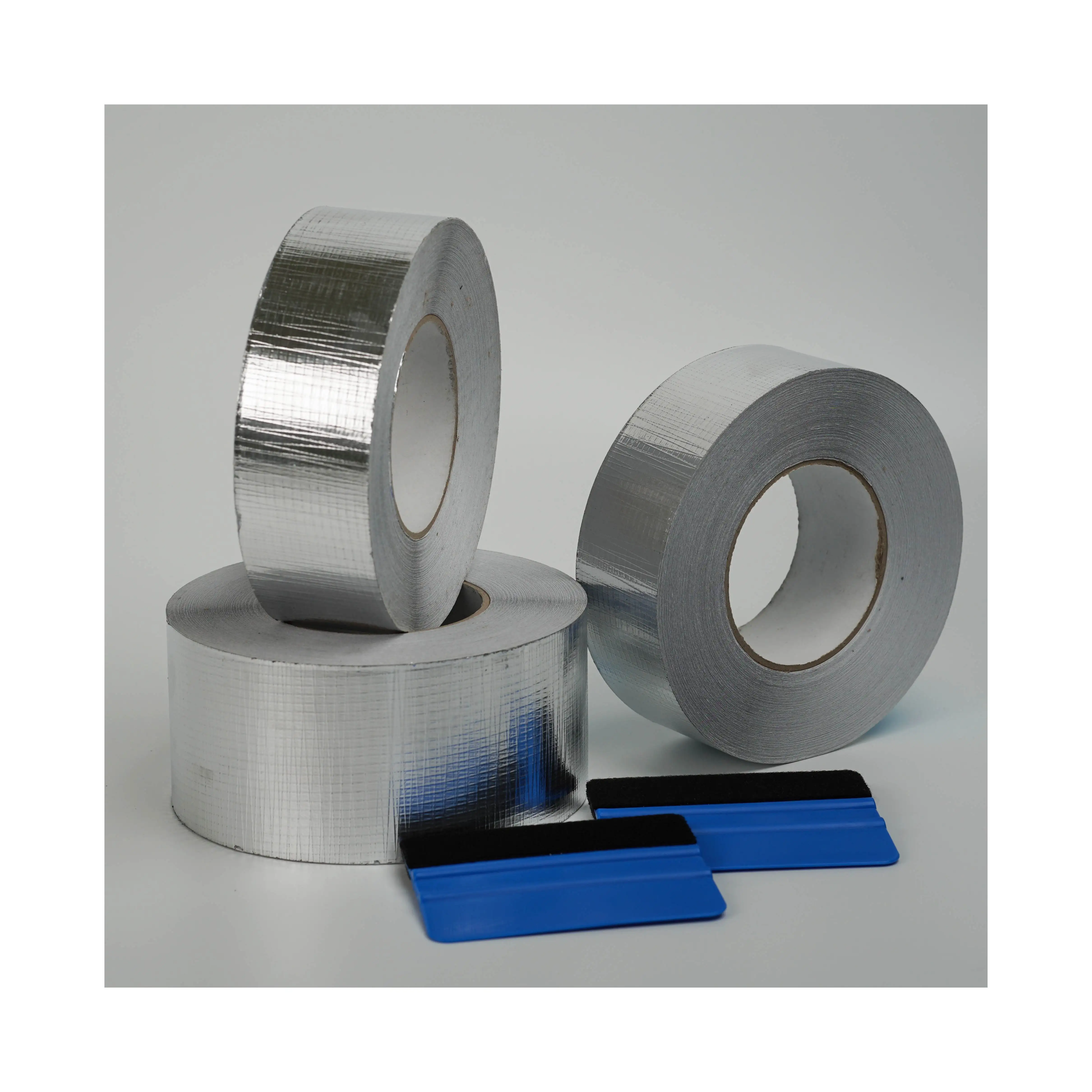 XKBESTGO Cinta de Washi de Aluminio Cinta de papel de aluminio Cinta adhesiva de aluminio Calor alto Impermeable 