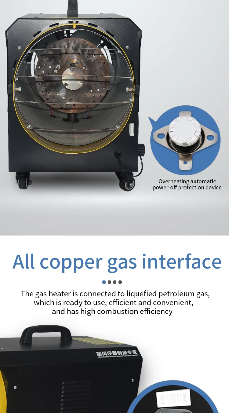 Industrial Gas Heater, 30KW, 220-240, Natural Gas - detail 12