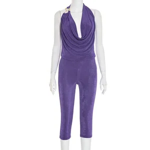 Dropshipping Wholesale Trendy Popular Fall 2026 Women Clothing Casual 2 Piece Midi Pants Set