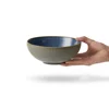 7 inches soup bowl hidden dark blue