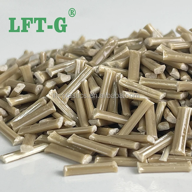 Virgin white Granules PPS LGF30 Long Glass Fiber Fill PPS Thermoplastic For Auto Parts