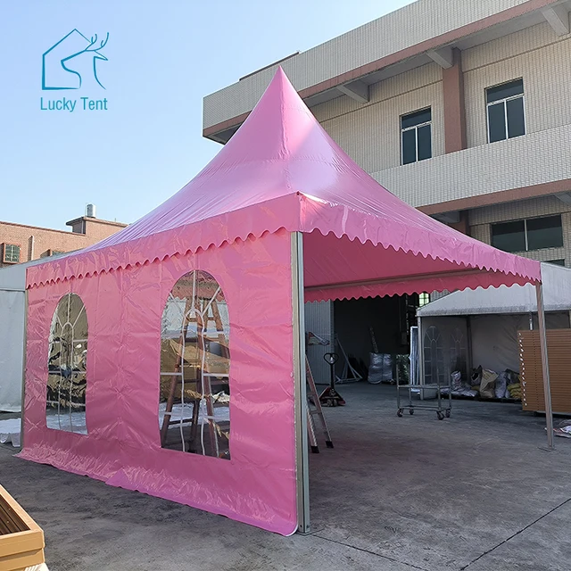 Customized Pavilion Gazebo Festival Modular Rain Resistant High Pagoda Tents