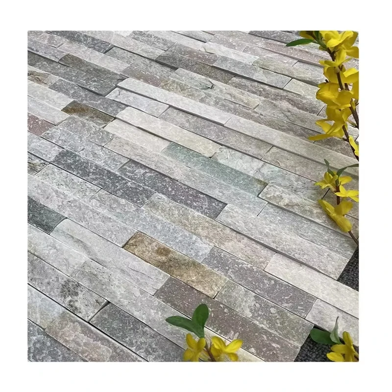 Ар түрлүү түстөгү кварциттеги табигый сырткы стеналардын керамикалык плиткалары, жаңылыштыргыч стильдеги шифер панелдер, шифер, Кытайдын заводу, арзан шифер, сырткы иштер үчүн