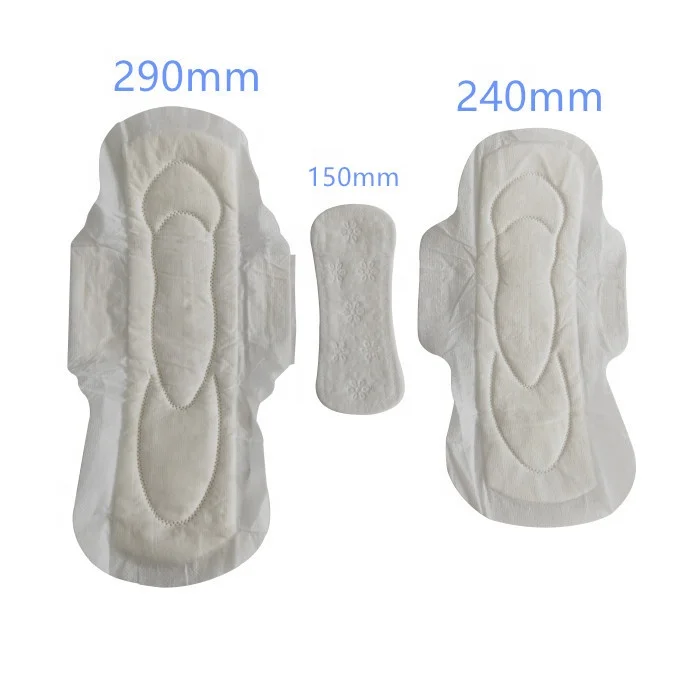 Disposable Zip Lock Cotton Bag for Lady Breathable Sanitary Pads Packaged in Eco-Friendly Material