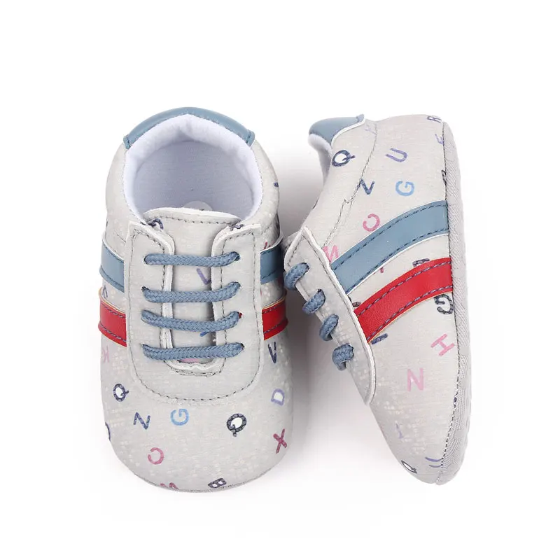 Hot Selling Spring& Autumn First Walking Prewalker Unisex Baby Toddler Shoes for Boys and Girls details