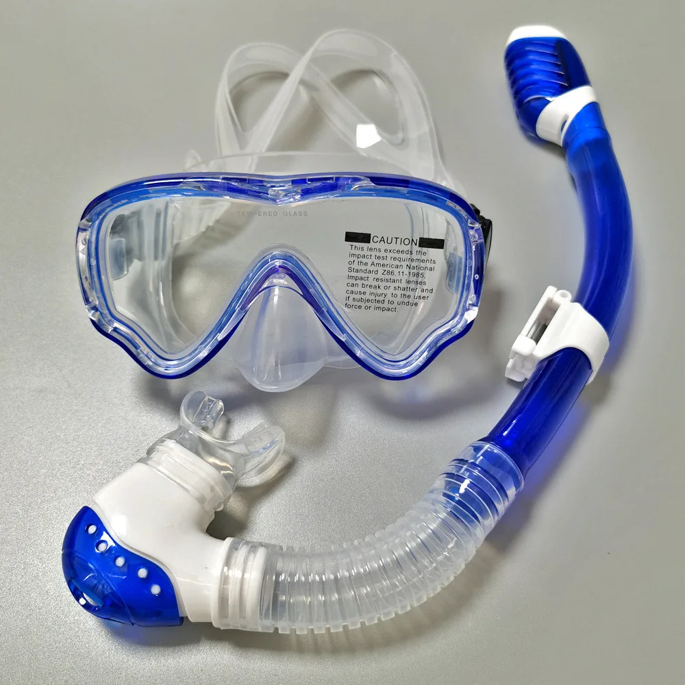 Wholesale Swimming Goggles Dry Snorkel Mask Set Water Sportsdiving Mask