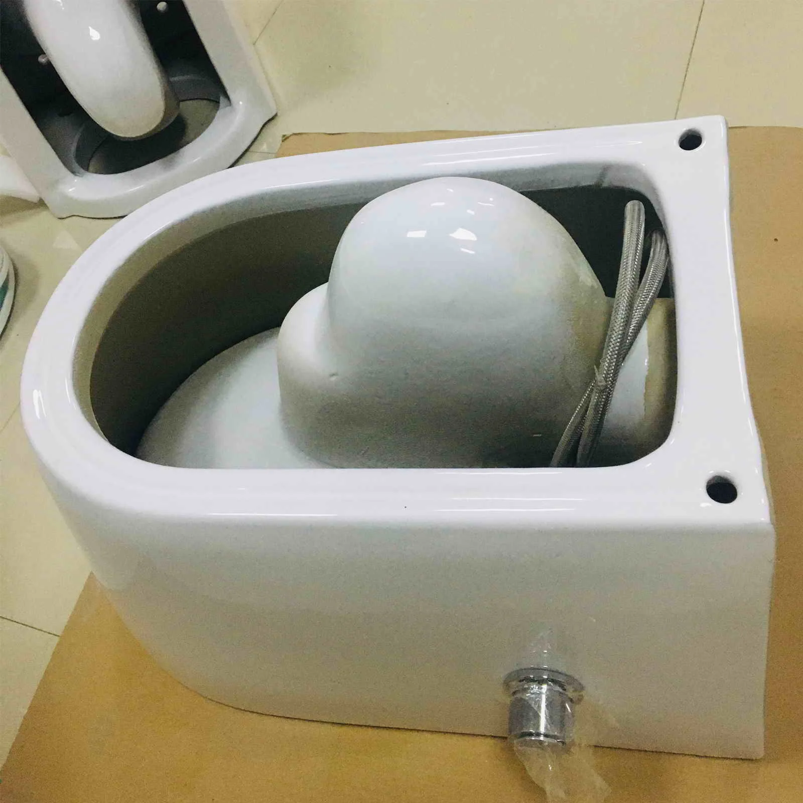 Utility Tub Allinone Wc/ Toilet Spa Room Water Closet Color Toilette