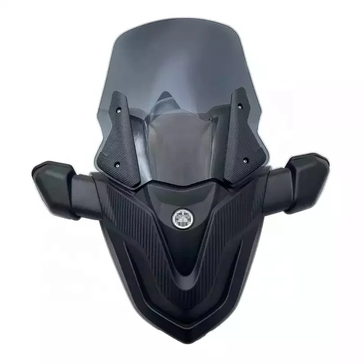 Windscreen Windshield with Front Mask Panel Rear View Mirror Accessories for Yamaha NMAX 125 155 2021 2022