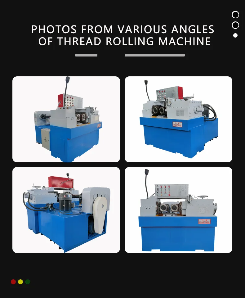 Hydraulic Automatic High Speed Anchor Bolt U Bolt Thread Making Machine ...