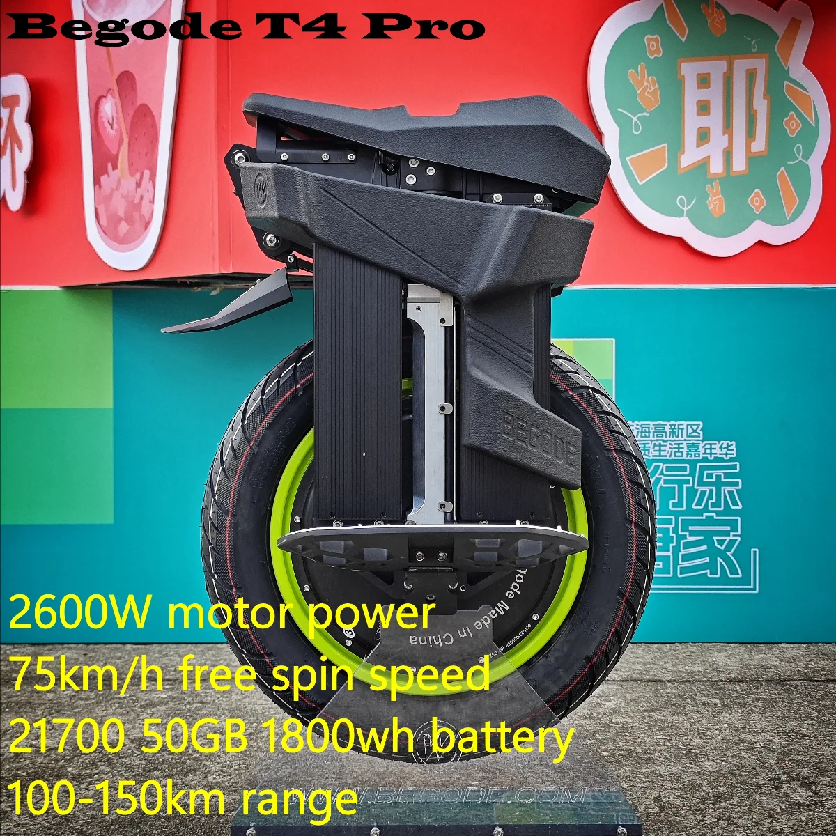 17 Inch Wheel Electric Unicycle Begode T4 Pro Electric Unicycle Buy