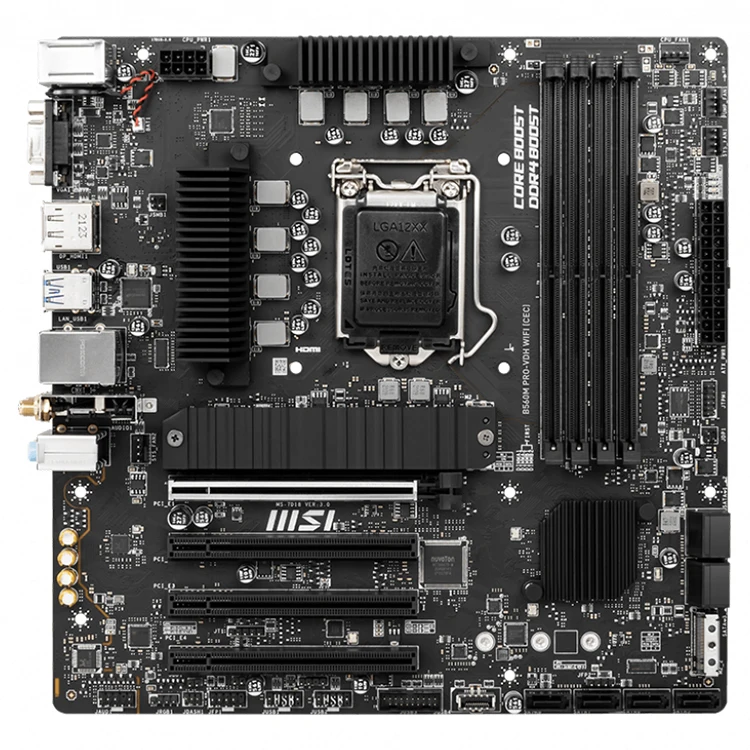 MSI B560M PRO-VDH WIFI CEC Motherboard - 11th Gen Intel Support
