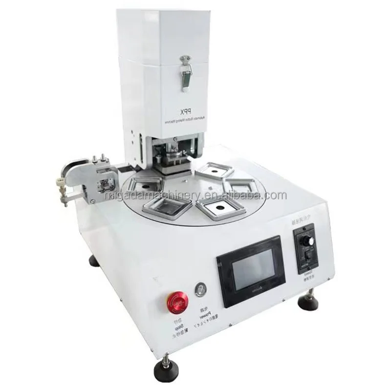 Automatic Pneumatic Button Maker Kit - Badge & Magnet Maker