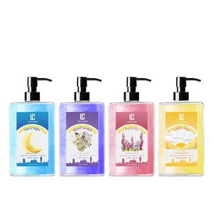 Organic Floral Shower Gel Long-Lasting Fragrance Clean & Moisturizing Sparkling Body Wash