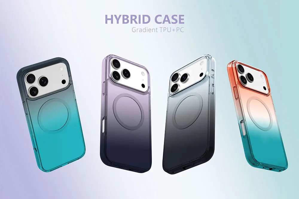 product laudtec magnetic for iphone 17 case clear non yellowing protective shockproof bumper transparent for iphone 2025-2