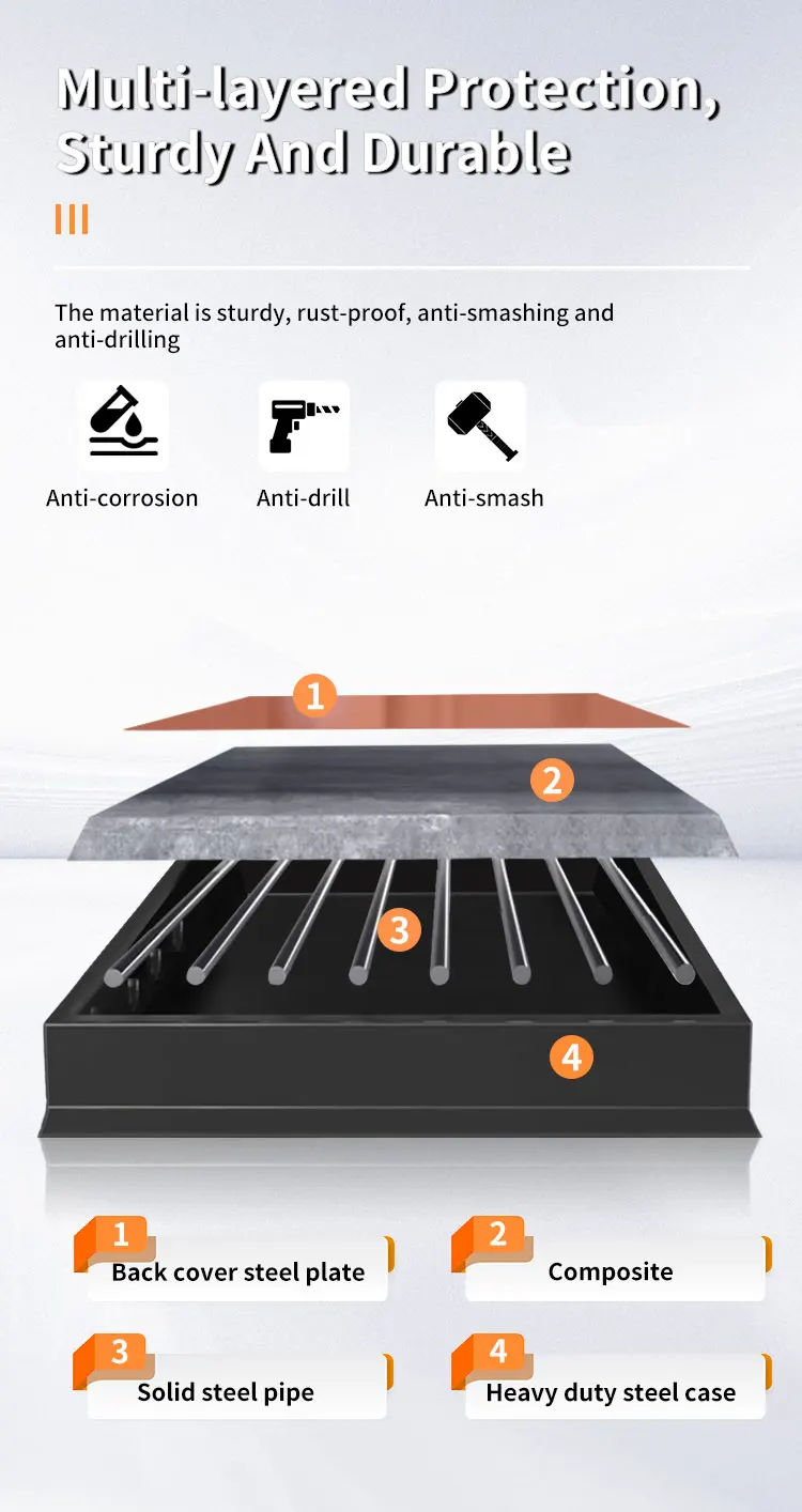 CEQSAFE Stainless Steel Strong Bank Round Vault Doors Safe Room With Handle Vault Security Door factory