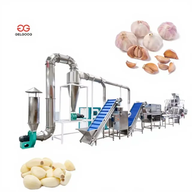 Commercial Progressive Low Energy Dry Garlic Skin Remover Peeler Crack Bulb Breaker Garlic Machine