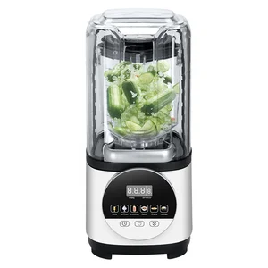 Sound Enclosure Mute Silent Blender Electric Smoothie Maker Blender Juicer Profesional Licuadora Wall Breaking Machine