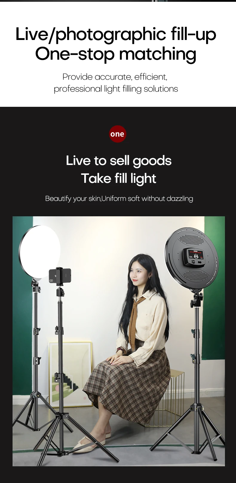 NEW 14INCH Dimmable Photography Led Video Panel Lighting Lamp 3000K-6500K Photography Lamp with Remote Control for Youtube