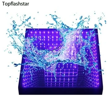 LED Mirror Floor Light Emitting 3D Abyss Floor Tile Light KTV Bar Dancing Stage Light Bungee Dance Stage Dance Floor