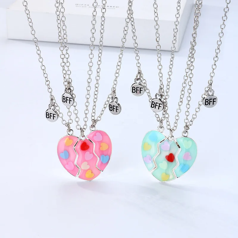 Personalized BFF Necklaces Set for 3  Friendship necklaces Bff necklaces  Necklace
