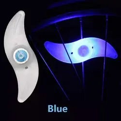 JETSHARK Велосипедное ветровое огневое колесо наружное ночное предупреждение о безопасности велосипедный силиконовый мигающий светодиодный фонарь