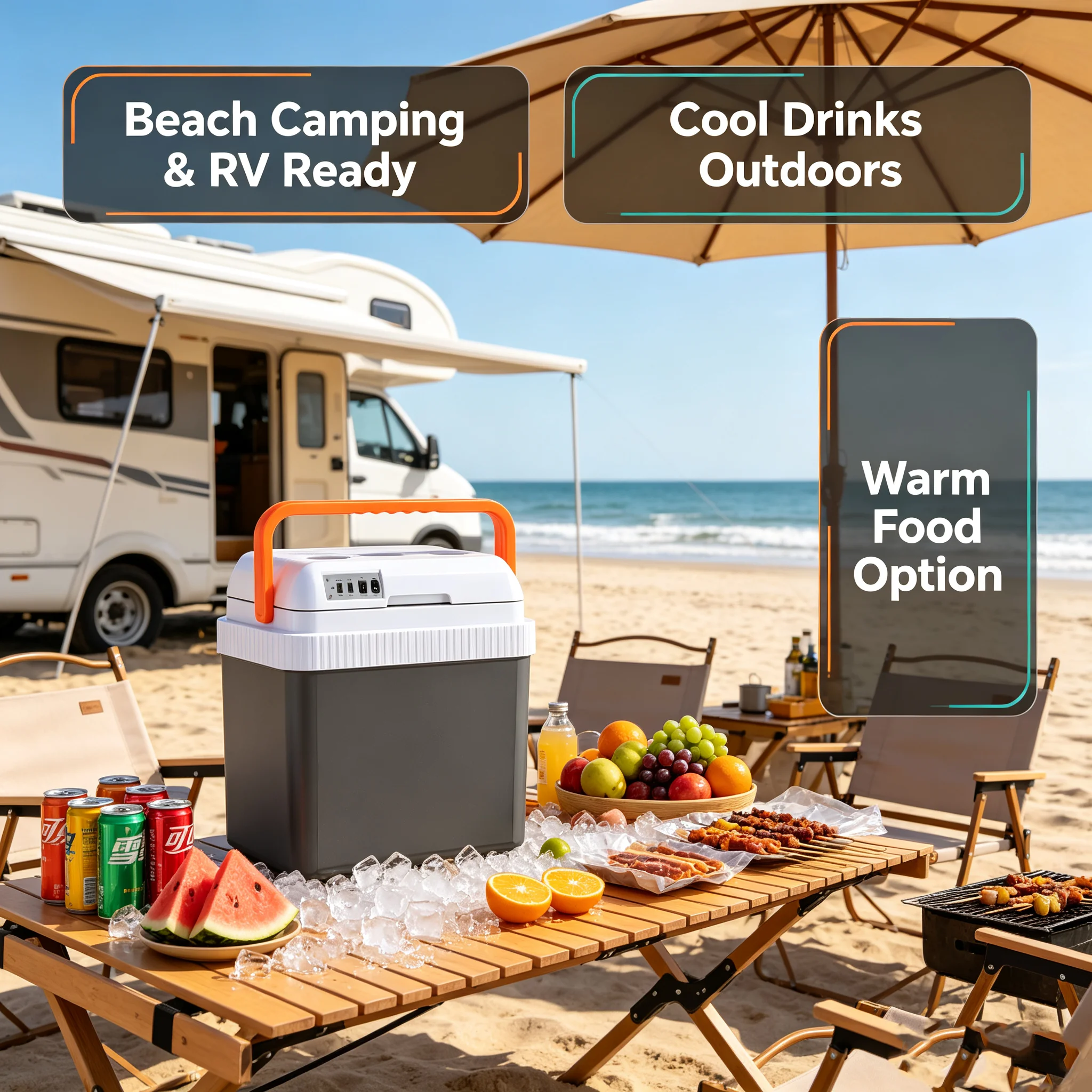 パルキッズ　プリスクーラー Alibaba.com: EVERCOOL EC-986A Portable Car Fridge, 24L, 12V Car