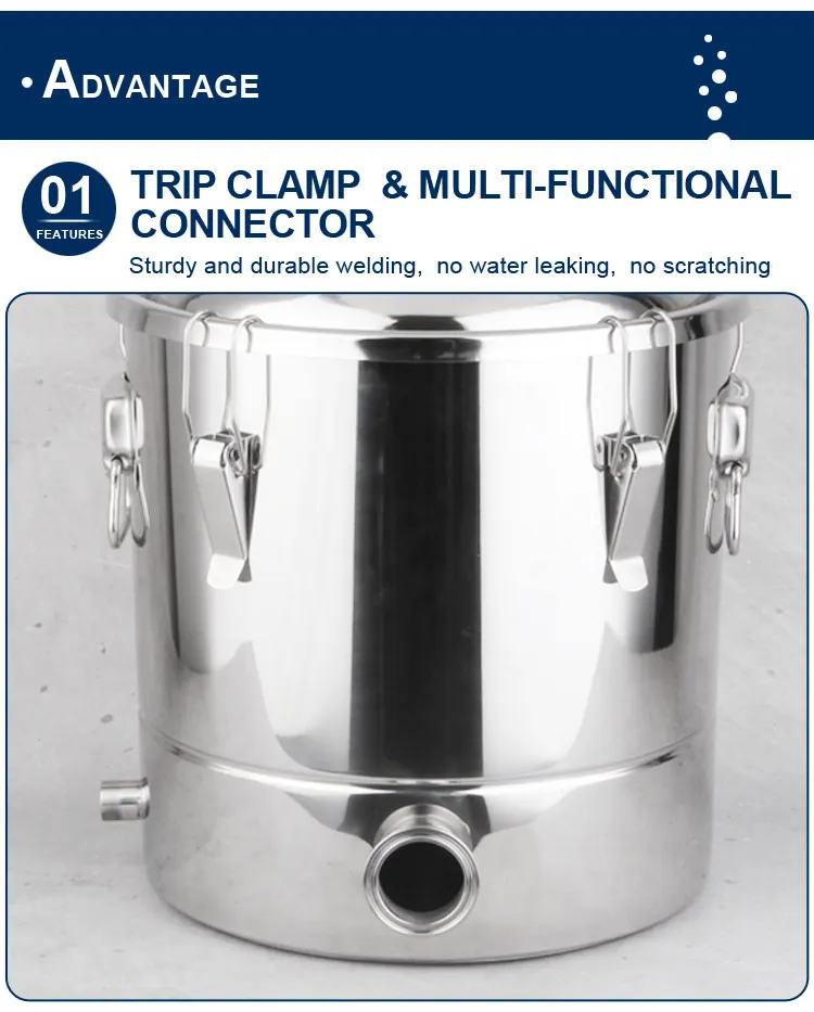 Distillation Rice Wine 120l Alcohol Distillation Machine for Rice Wine Making