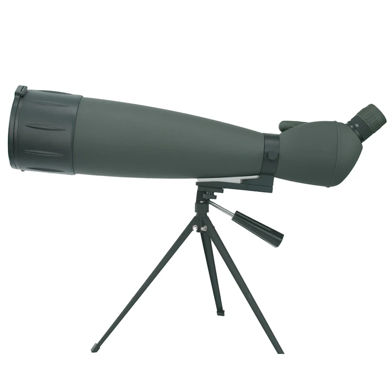 100mm Diameter Large 33-100X Zoom Spotting Scope with Tripod Shoulder Case