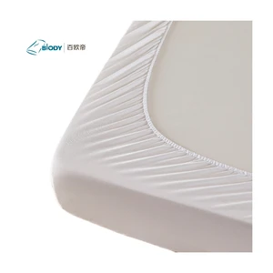 Microfiber Terry Waterproof Bed Sheet 100% Waterproof Twin Xl Safe Rest Washable Mattress Protector Waterproof Double Bed