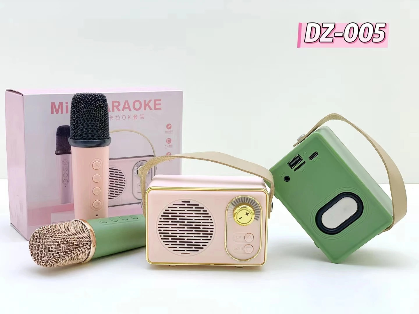 レトロ bluetooth スピーカー 小さい DW13ポータブルHIFIミニレトロ