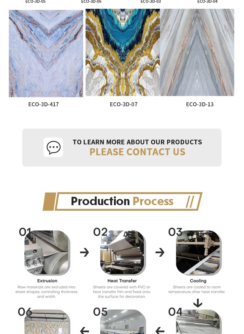 Waterproof High Glossy PVC Marble Sheet for Modern Bathroom Walls ...