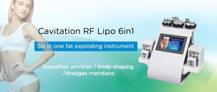 Vacuum Laser rf cavitation rf vacuum led machine