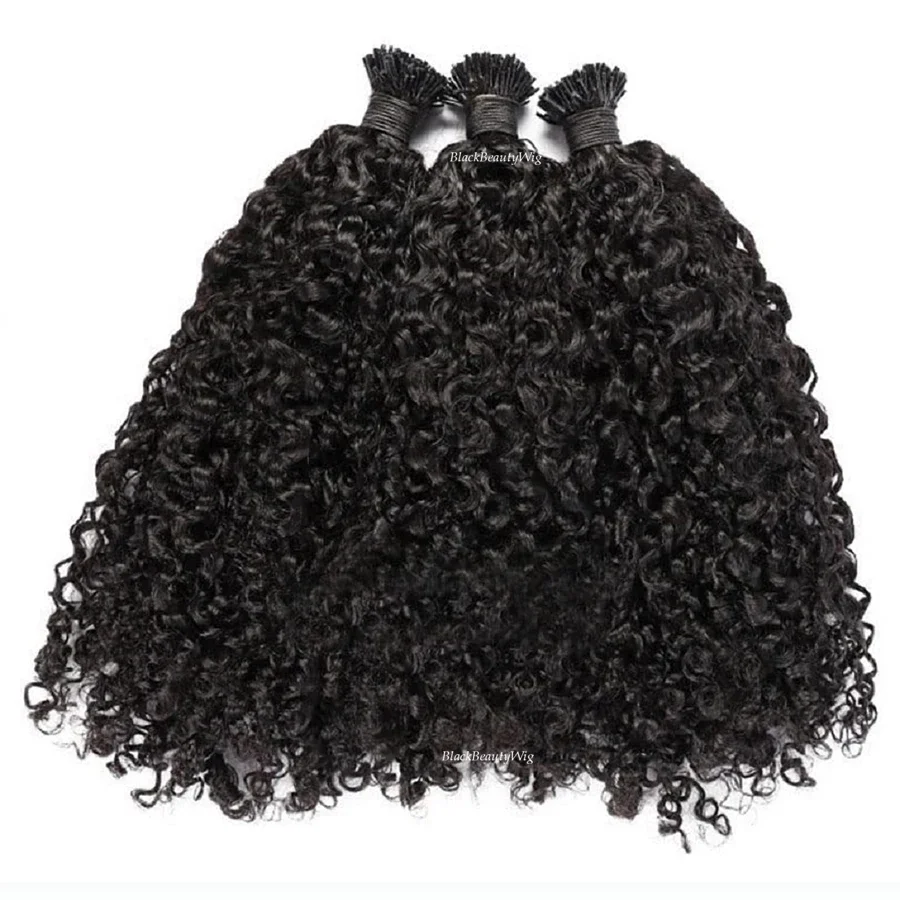 Sassy Curly I Tip İnsan Saçı Uzatma 100g 100 tel_voghion.com