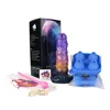 YC-ABB2181-ZTOR Allure Blaze toy + DIY egg mold blue +stick