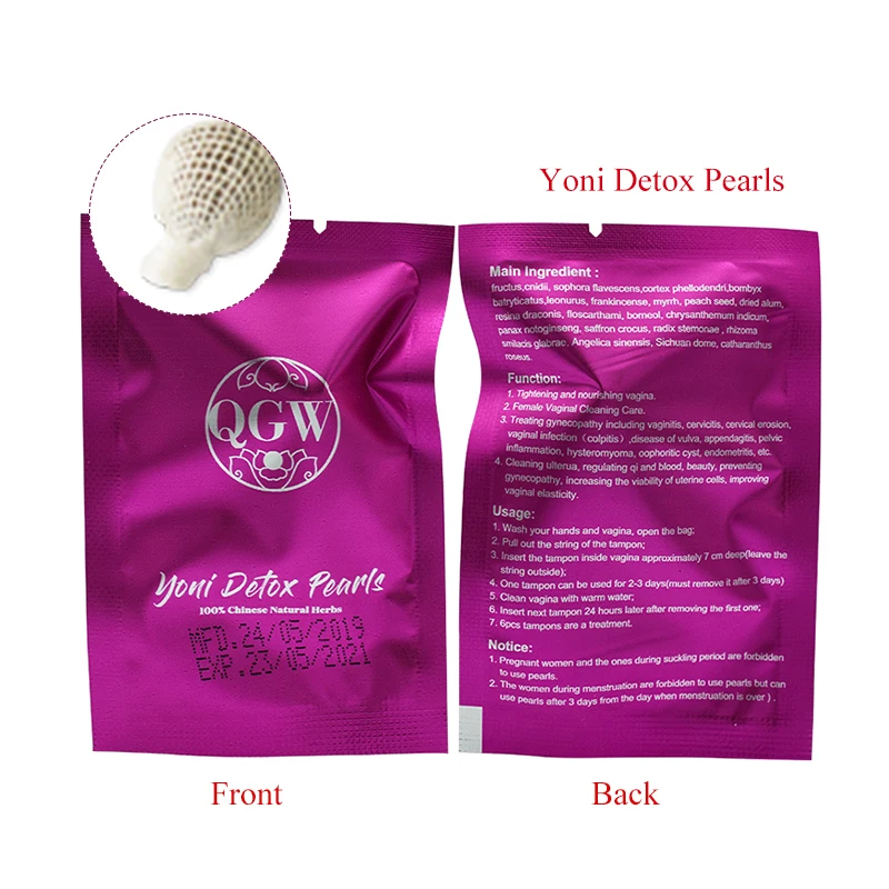 Furuize Original Vaginal Detox Pearls Wellness Yoni Pearls Private Label Yoni Tampon